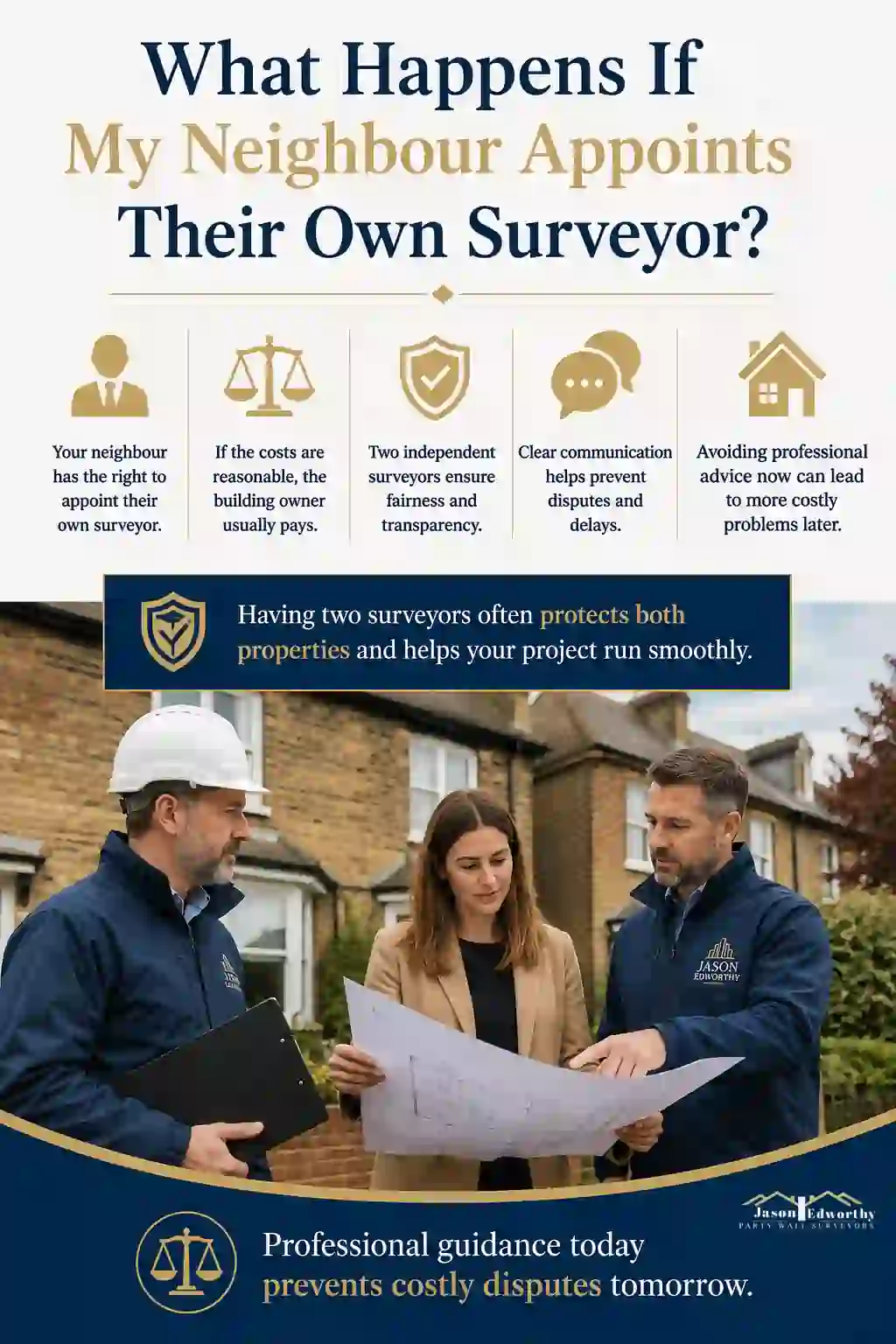 What Happens If My Neighbour Appoints Their Own Surveyor Basildon?